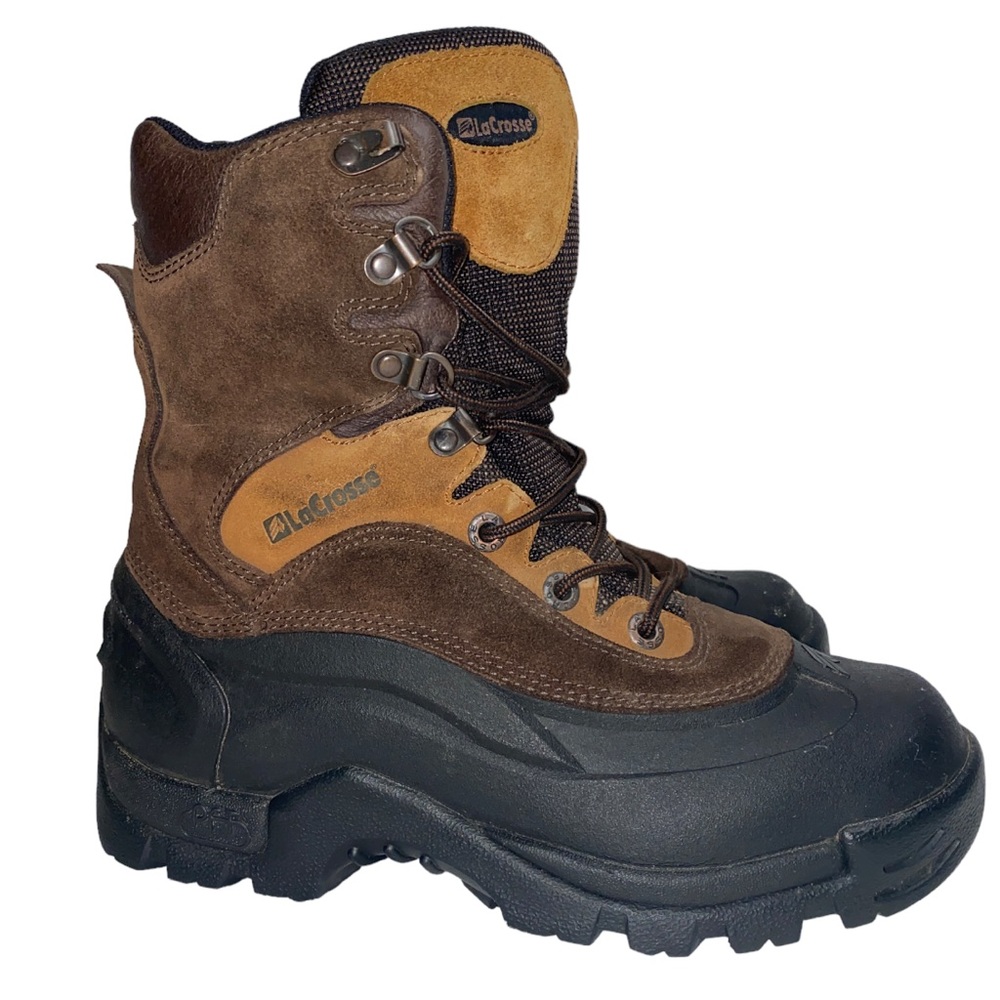 LaCrosse Leather Insulated Waterproof Boots Size 10M
